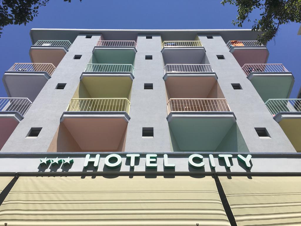 Hotel City Ρίμινι Εξωτερικό φωτογραφία